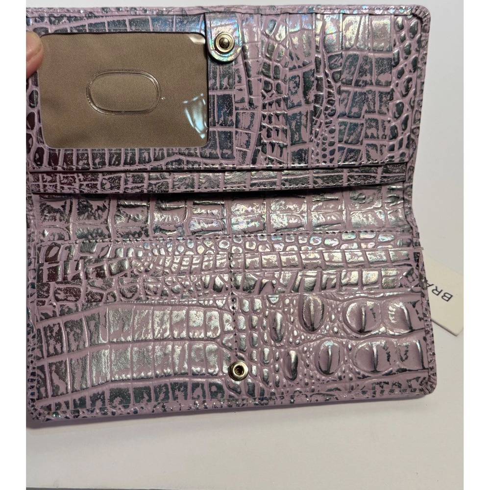 Brahmin Ady wallet violet wonderland Melbourne, genuine leather NWT - Picture 2 of 7